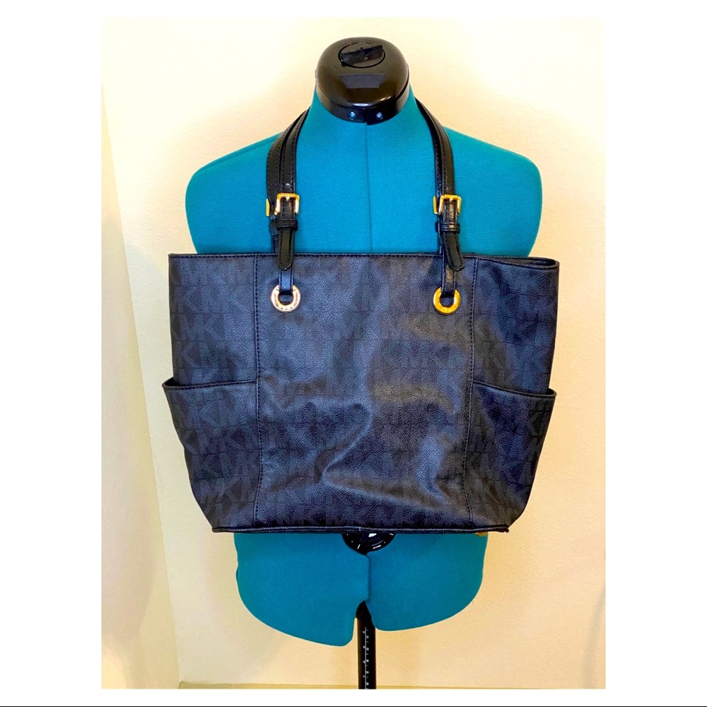 Michael Kors Black Logo Tote bag and Wallet
